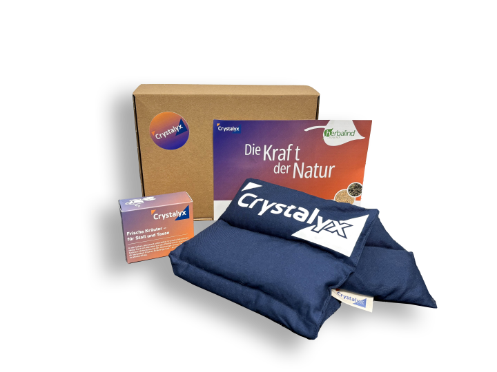 CRYSTALYX Körnerkissen Geschenkbox